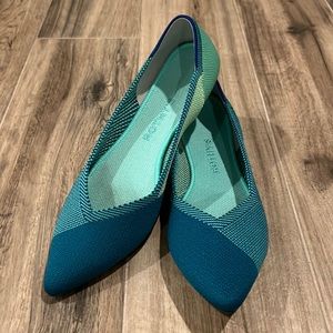 Rothy’s - Points - Blue Jade - size 8